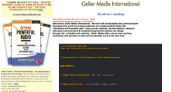 Desktop Screenshot of gellermedia.com