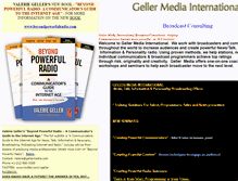Tablet Screenshot of gellermedia.com